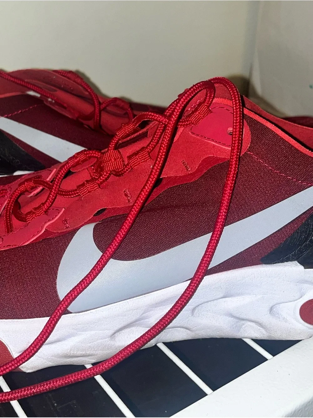 Nike Red Athletic Sneakers